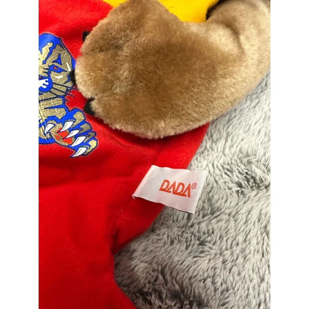 SAMPLE! Vintage 1997 Florida‎ Panthers Stanley Christmas Stocking Plush DADA NFL